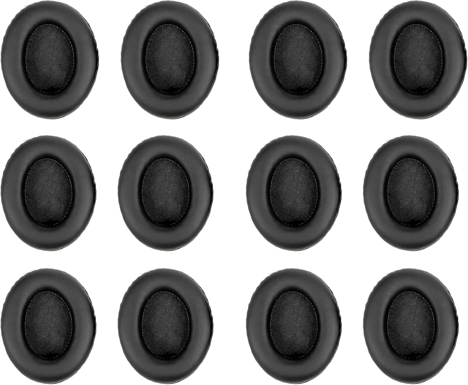 Eartec Replacement Leatherette Earpad for Ultralite Headsets, 6-Pairs