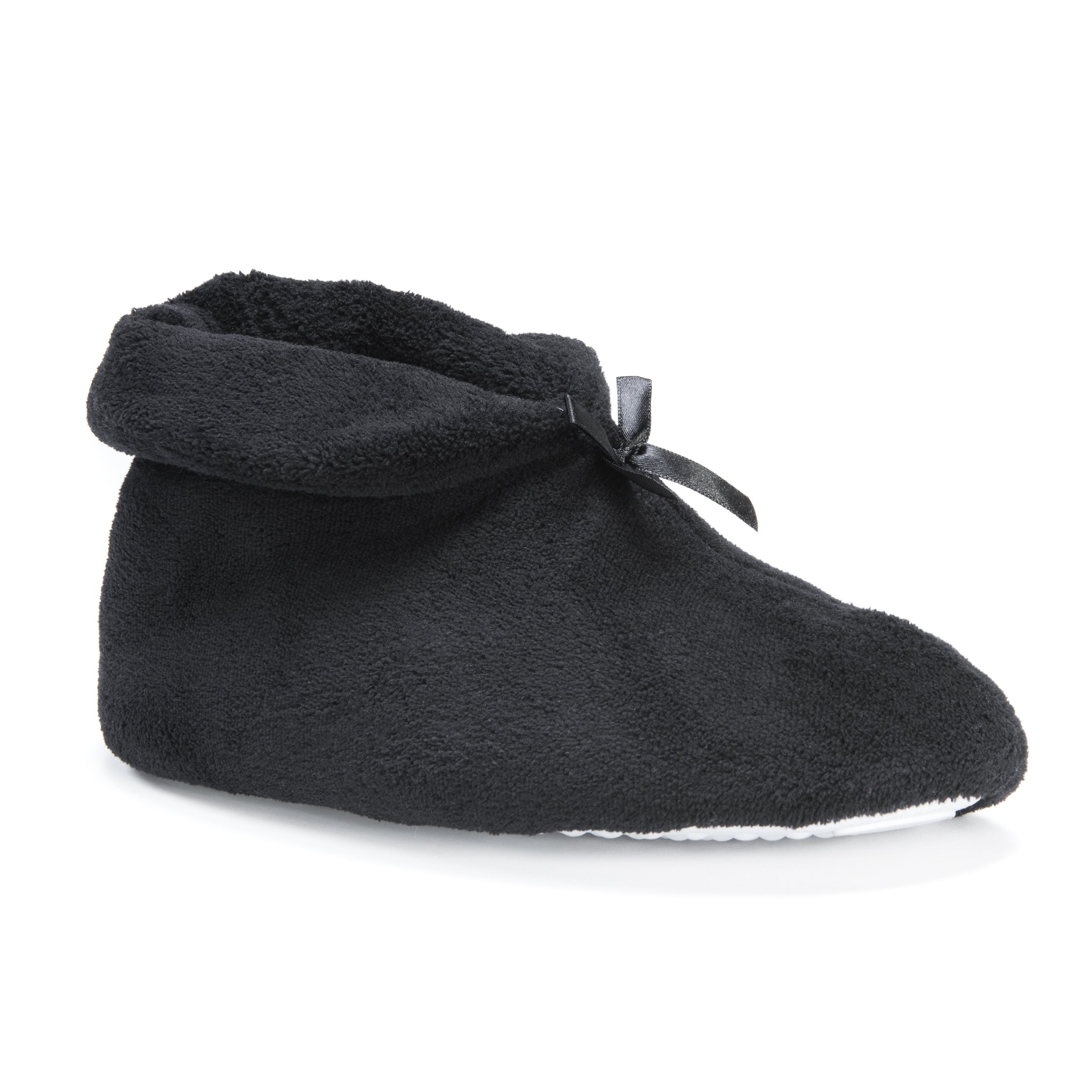 MUK LUKS Women's Terry Cuff Slipper Booties