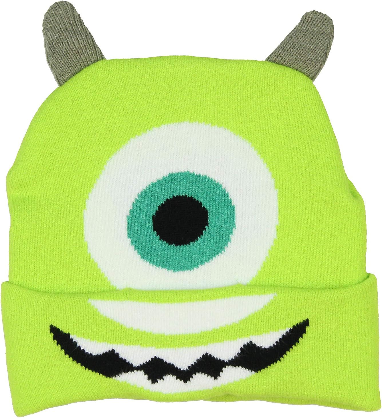 Disney Monsters Inc. Mike Wazowski Beanie Embroidered Character Costume Hat