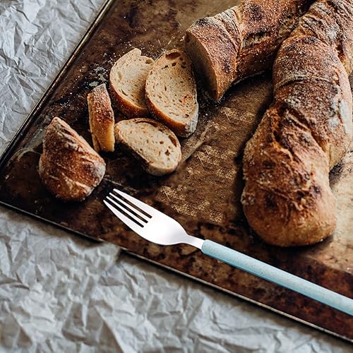 Miniatura 5 de Juego de utensilios portátiles con estuche, utensilios reutilizables para lonchera, juego de cubiertos de acero inoxidable, tenedor, cuchara,