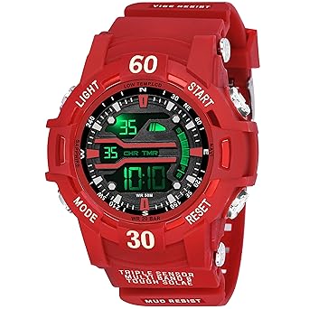 Swadesi Stuff Digital Multi Function 6 Multi Light Sport Watch for Men and Boys