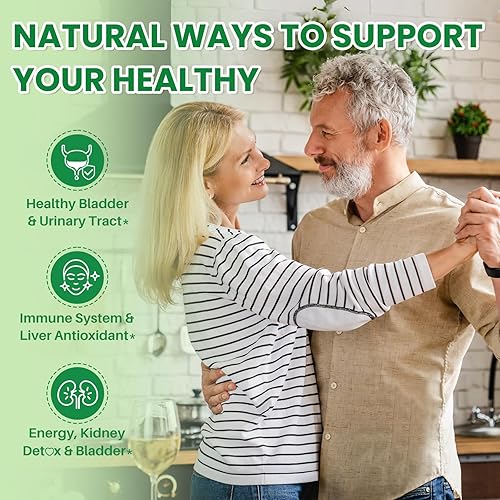 Miniatura 5 de Gotas de desintoxicación y reparación de riñón 10 en 1, suplemento de apoyo a la salud renal con arándano, cereza, diente de león, hoja de ortiga,