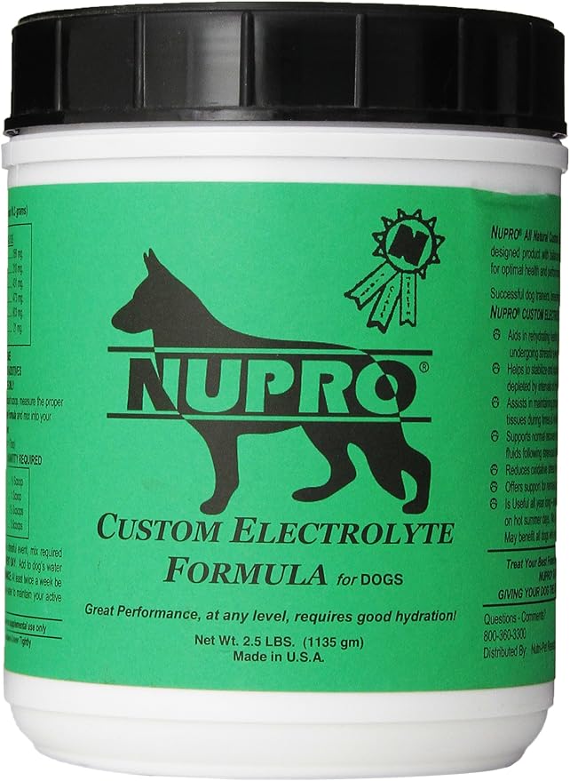 NutriPet Research Nupro Electrolytes for Dogs, 2.5Pound by Nupro