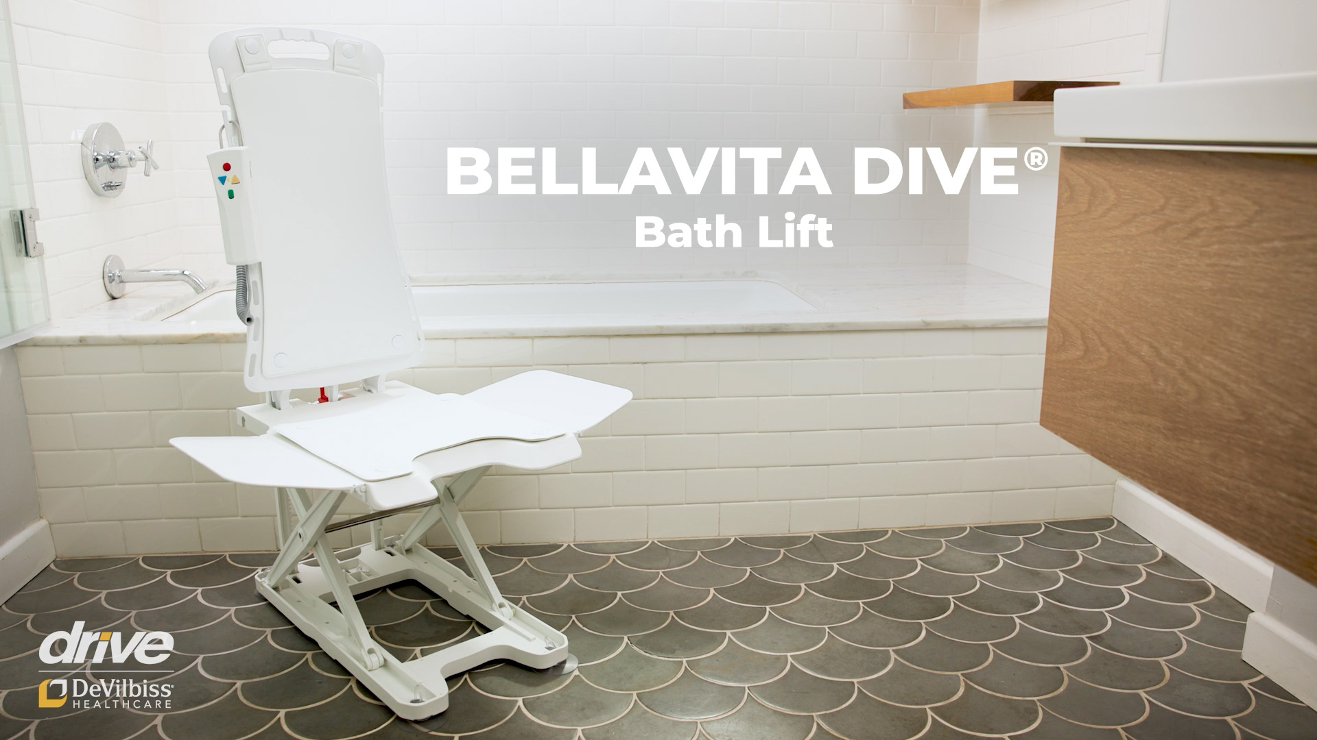 Amazon.com: Drive Medical Bellavita Dive Bath Lift Chair