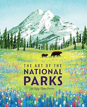 NATIONAL　PARKS　OF　AMERICA　写真集 America's National Parks | Green Bonded Leather – Graphic Image