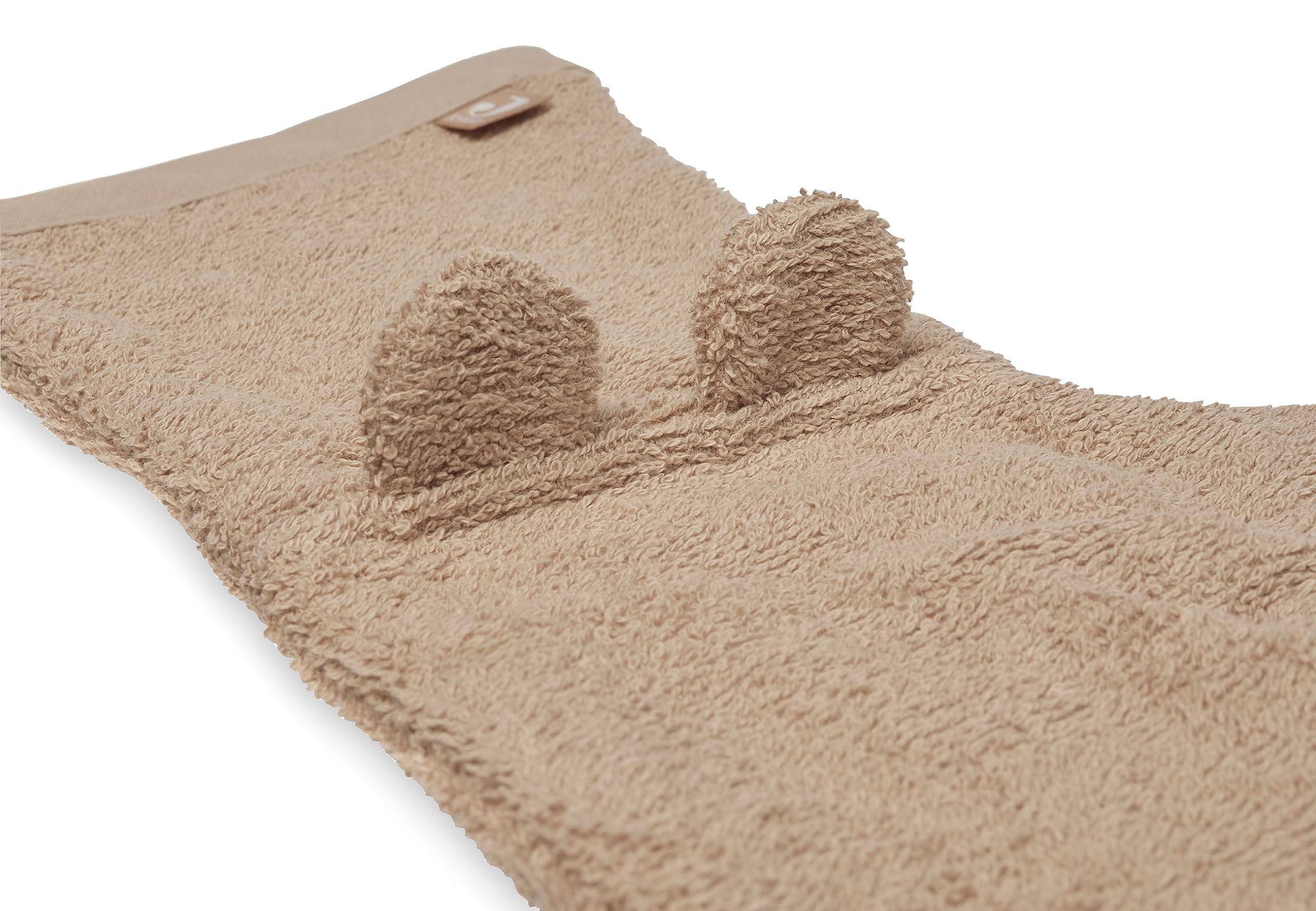 Jollein - Terry Washcloth with Ears - Washcloths - Biscuit - Image 3