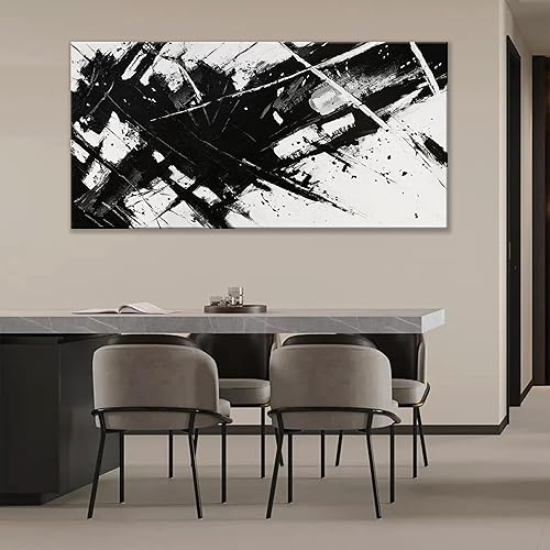 Miniatura 26 de TAIJXAGSG Arte abstracto de pared para sala de estar, lienzo moderno, decoración de pared, arte de pared verde, dormitorio, oficina, decoración