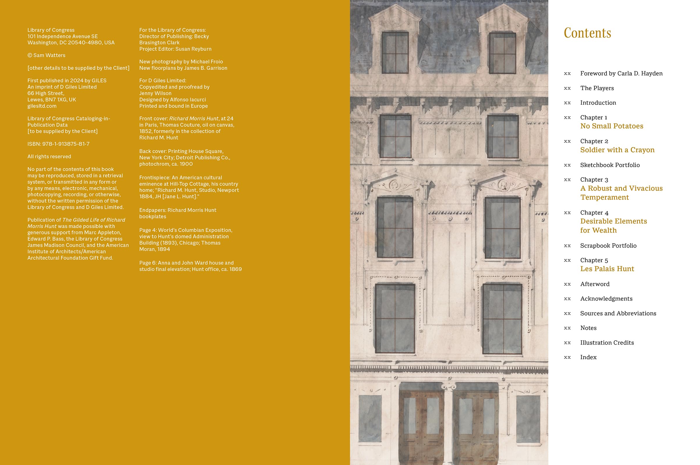 The Gilded Life of Richard Morris Hunt: Architecture and Art for an American Civilization