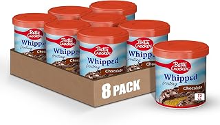 Betty Crocker Whipped Chocolate Frosting, Gluten Free, 12 oz (Pack of 8)