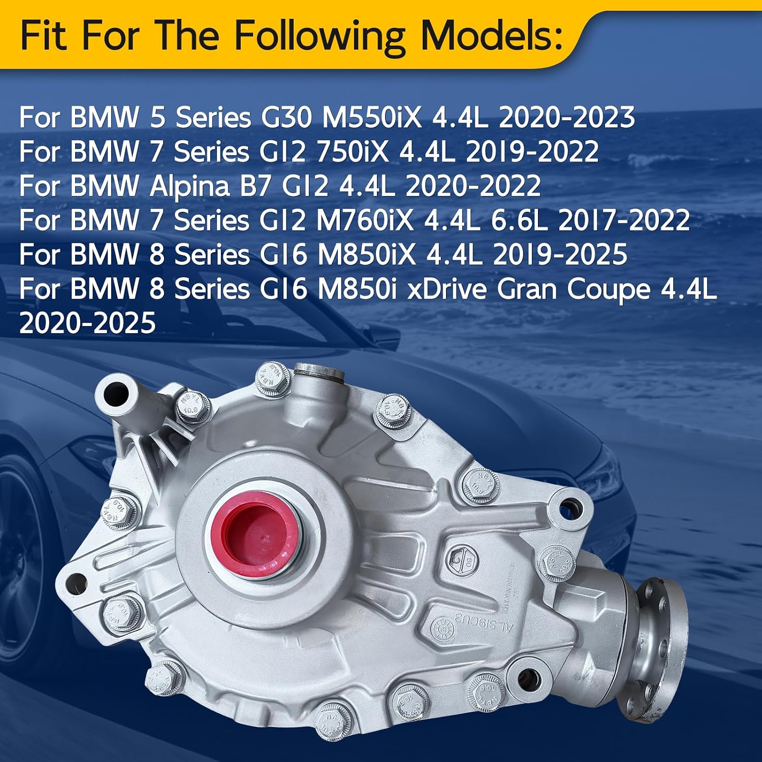 Front Differential Assembly Differential for BMW X5 X6 X7 XB7 G05 G06 M50iX M850 750iX M760i (For BMW G12 G30)