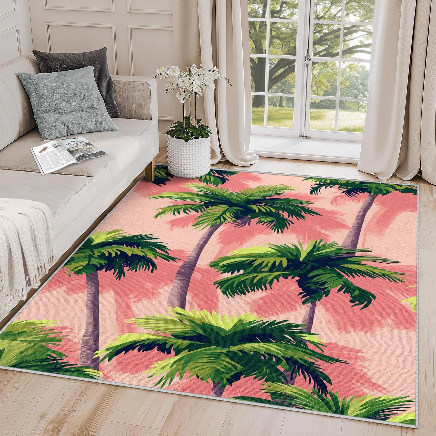 Tapis tropical antidérapant 160x220cm pour sécuriser et adoucir les sols glissants