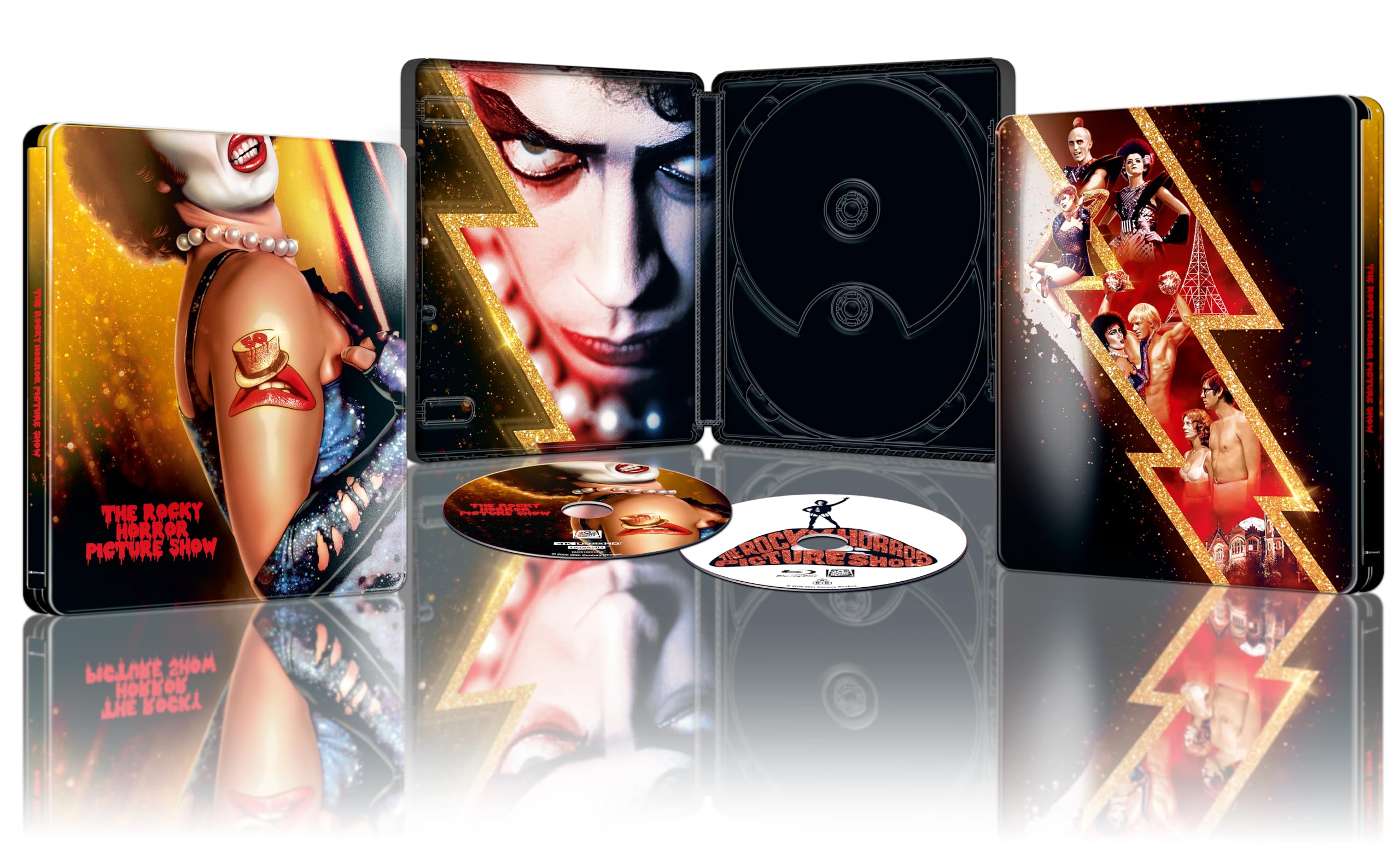 The Rocky Horror Picture Show (Steelbook) (1975) (Jim Sharman) (4K UHD + Blu-​ray)