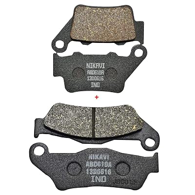 NIKAVI DP1 - DP11 Front&Rear - Combo Brake Disc Pads Compatible for Royal Enfield (All New Models)