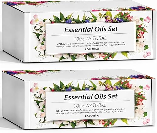 Essential Oils 12种香薰精油套装