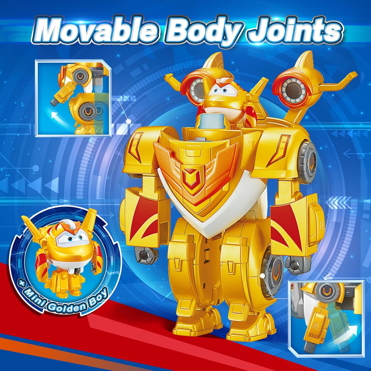 Super Robot Suit Golden Boy