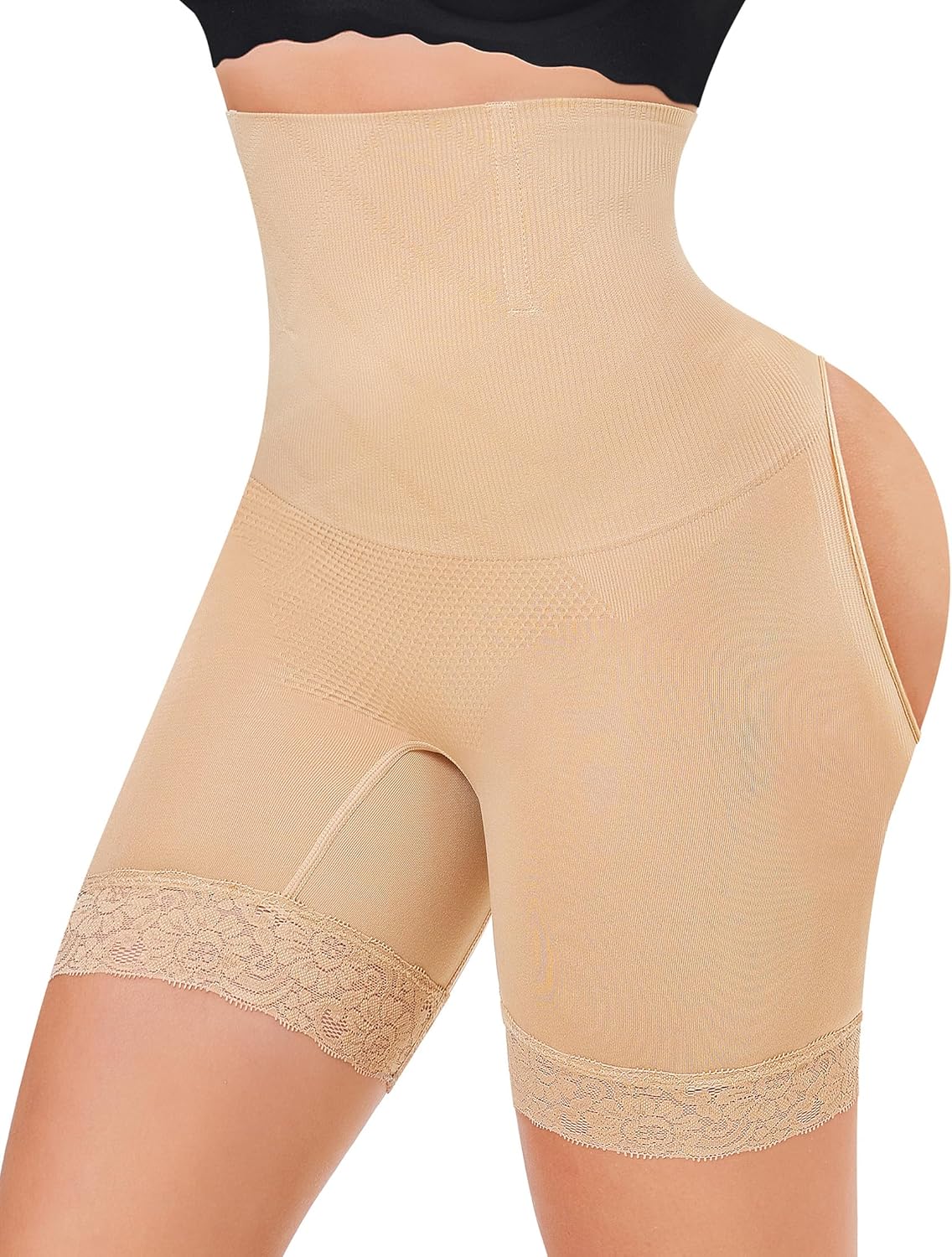 Gotoly Hourglass Figure Butt Lifter Shaper Panties Tummy Control High Waisted BoyShort…