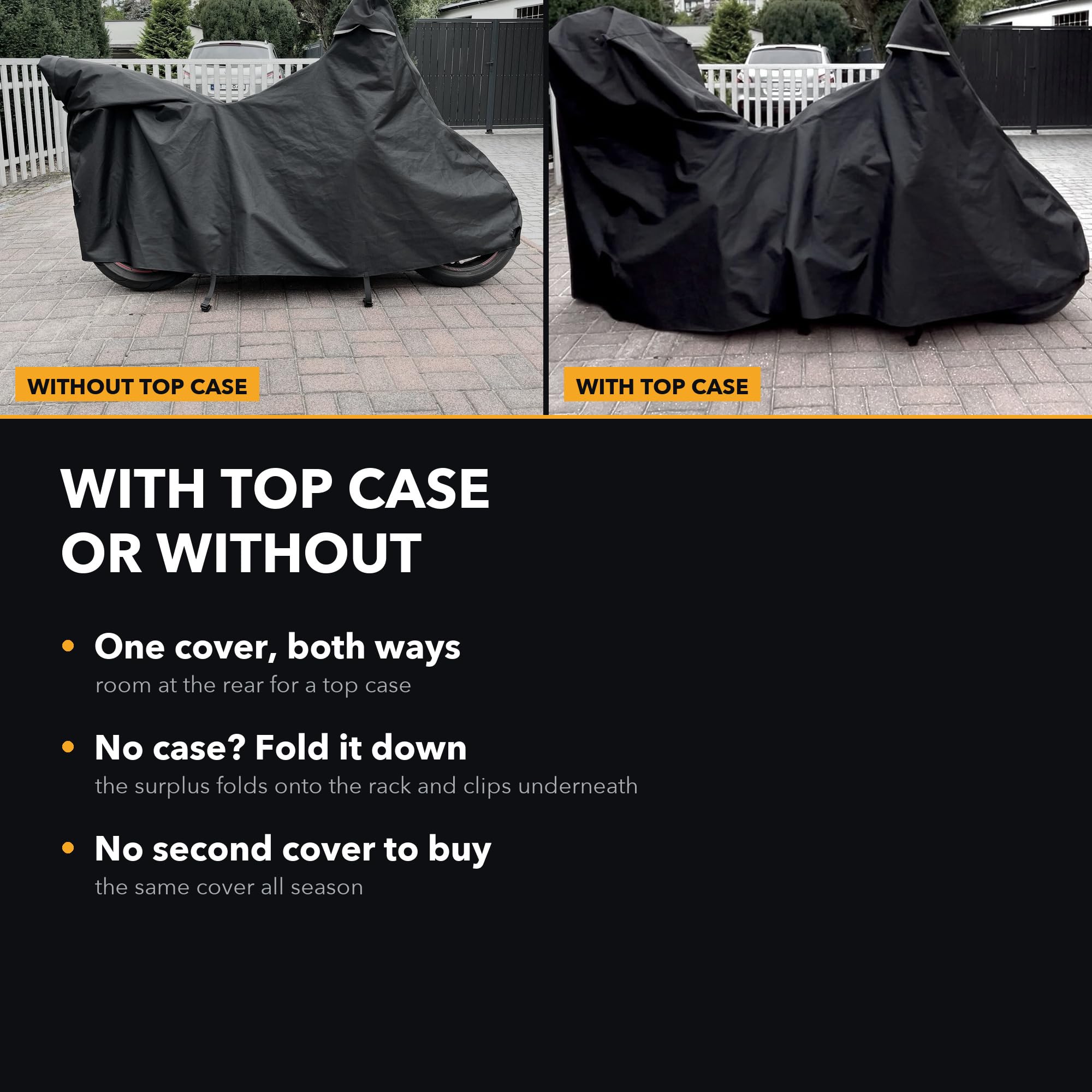 Custom Cover for Honda CRF1100L Africa Twin AS - wodoodporna, odporna na promieniowanie UV