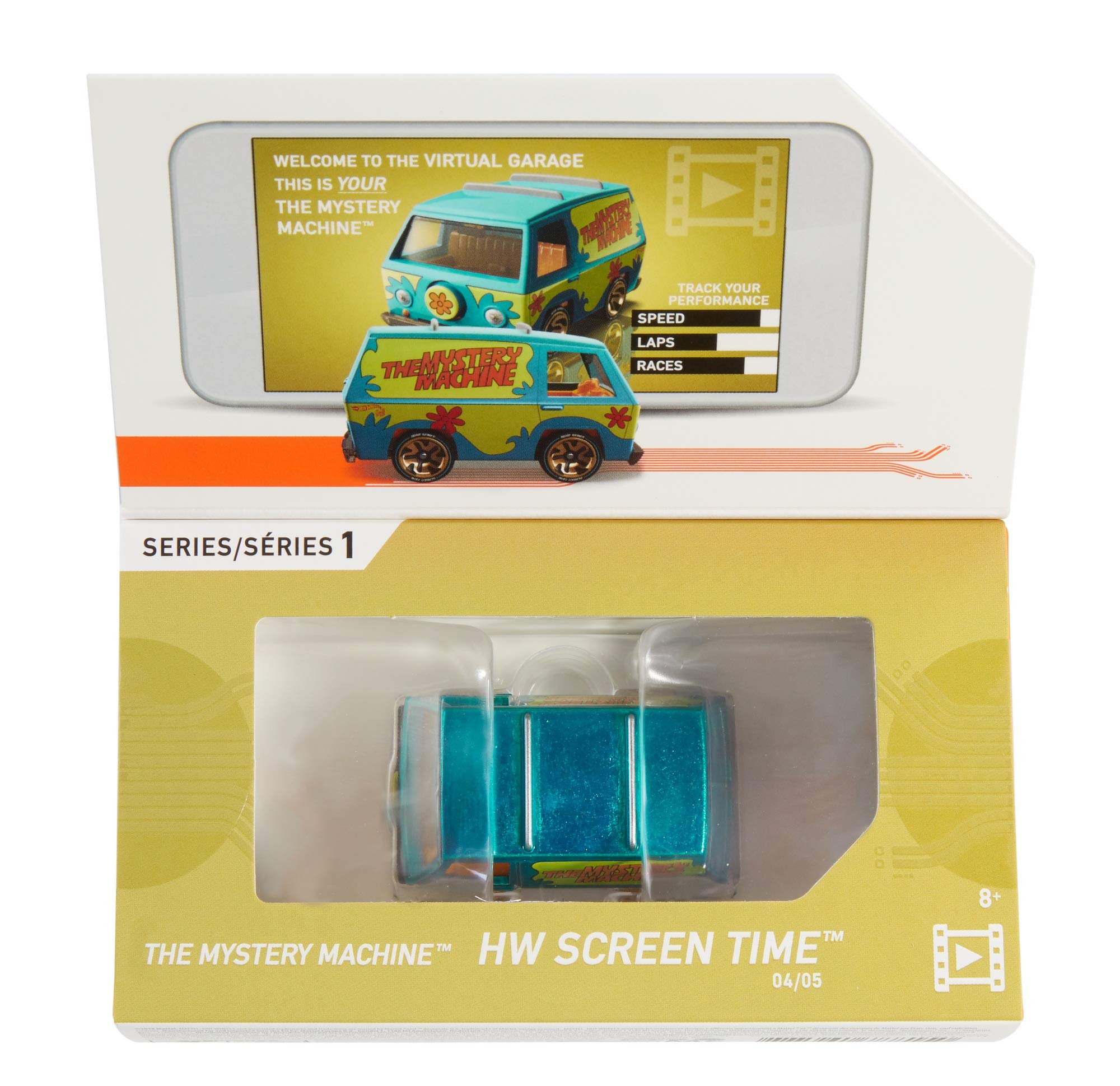 Amazon.com: Hot Wheels id Vehicle Mystery Machine with Embedded