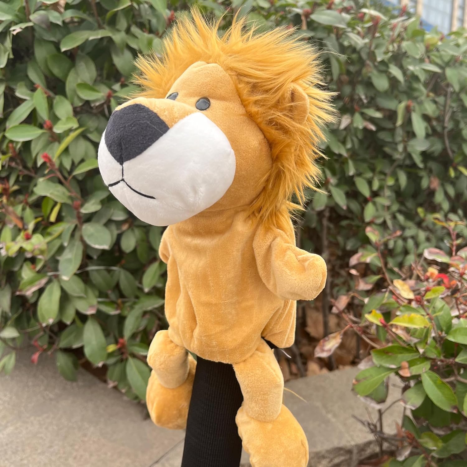 wolfman Golf Club Covers Driver Headcover Funny Cute Animal Golf Club Covers Stylish Protection for Clubs Golf Gear Driver for Men/Women/Youth