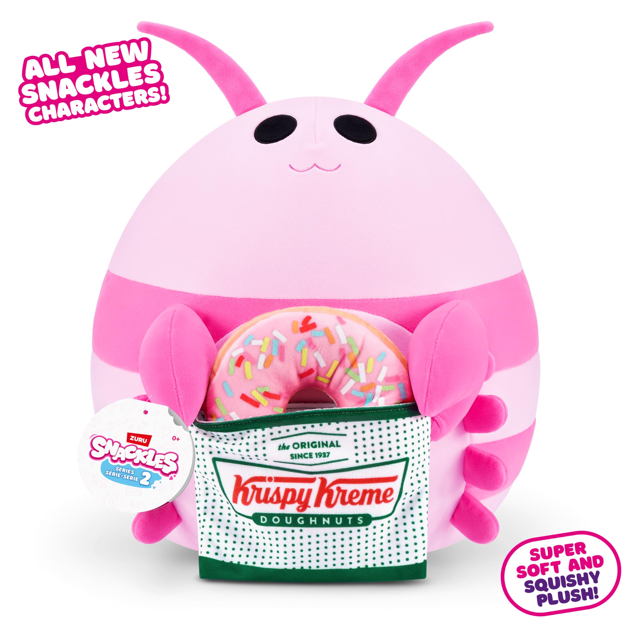 Amazon.com: Snackles Series 2 8-inch by ZURU Cuddly Squishy