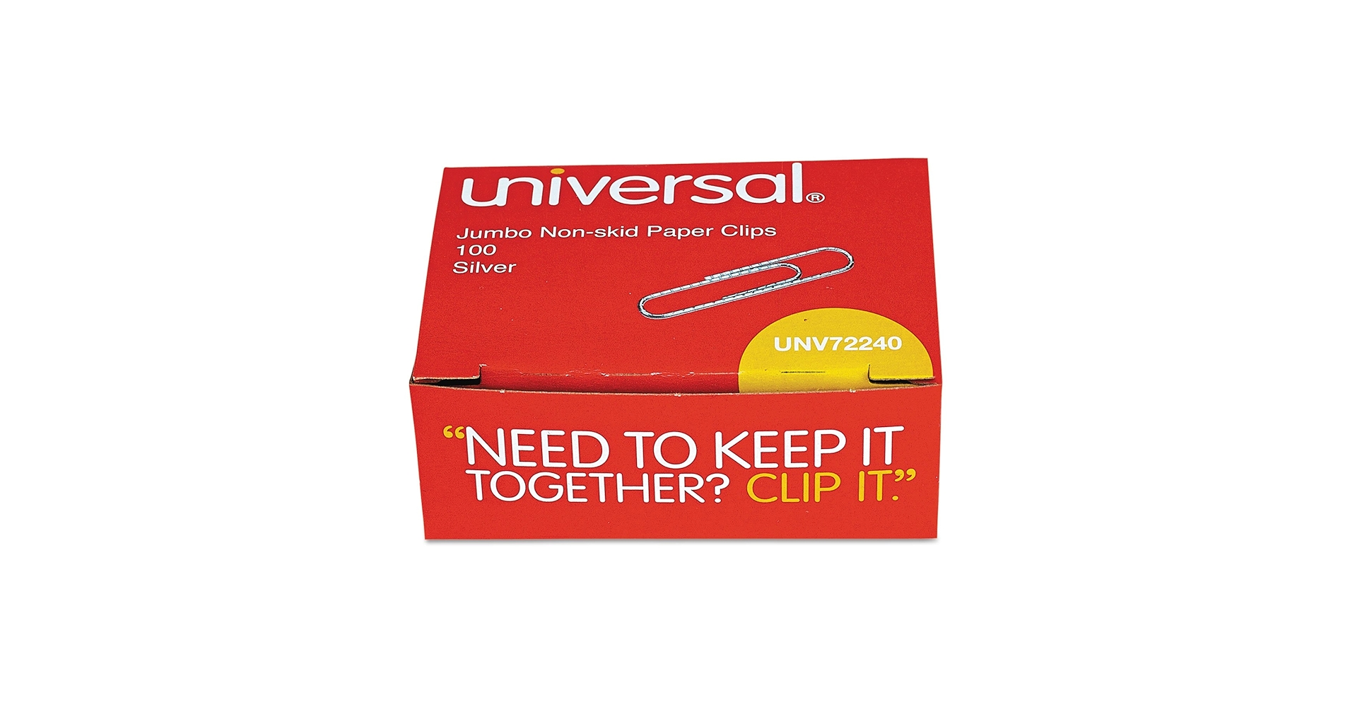 Amazon.com : Universal 72240 Nonskid Paper Clips, Wire