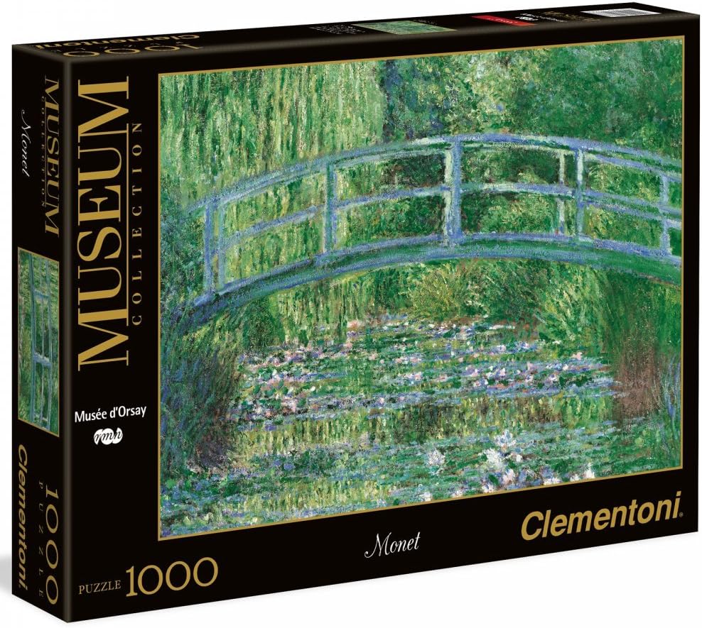 Clementoni Monet The Water Lily Pond Puzzle (1000-Piece)