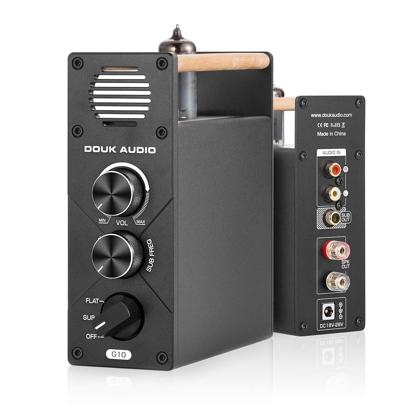 Buy Douk Audio G10 Mono Channel Tube Amplifier Subwoofer FullFrequency Power Amp Online at
