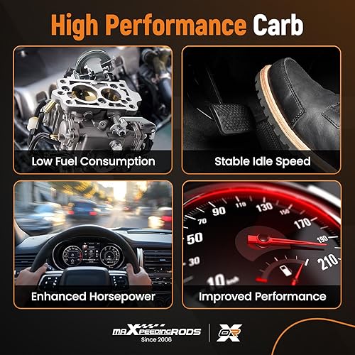 Miniatura 5 de maXpeedingrods Carburador de 2 barriles para Toyota 22R Engine Pickup 1981-1995 Hilux 1988-1998 4Runner 1984 Corona 1981 Celica 1981-1984,