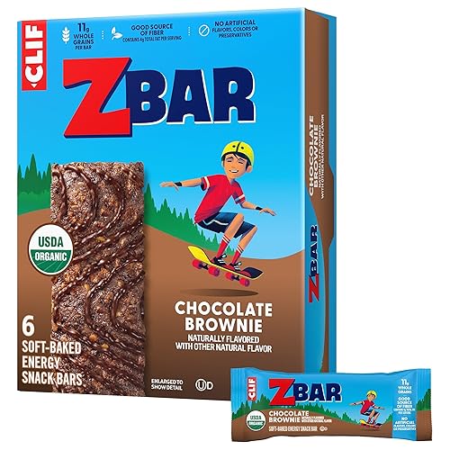 Clif Kid ZBar Orgánico Chocolate Brownie 1onza Pack de 6