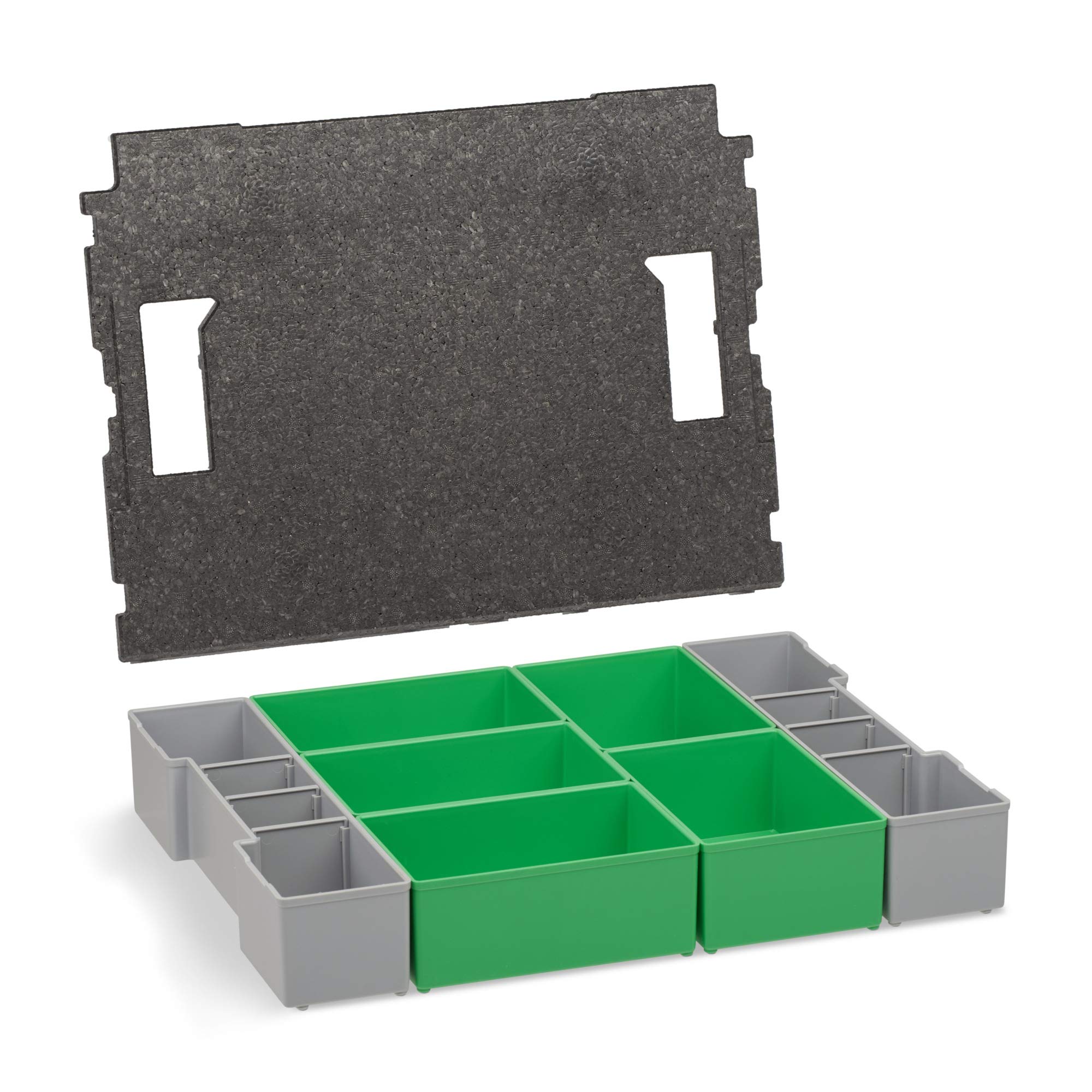 L-BOXX - L-BOXX 102 Werkzeugkoffer - Klicksystem für einfachen Transport - TÜV-geprüfte Integration - Flexible Insetboxen - Stoßfestes ABS-Kunststoff - Schwarz, D3, Kunststoff