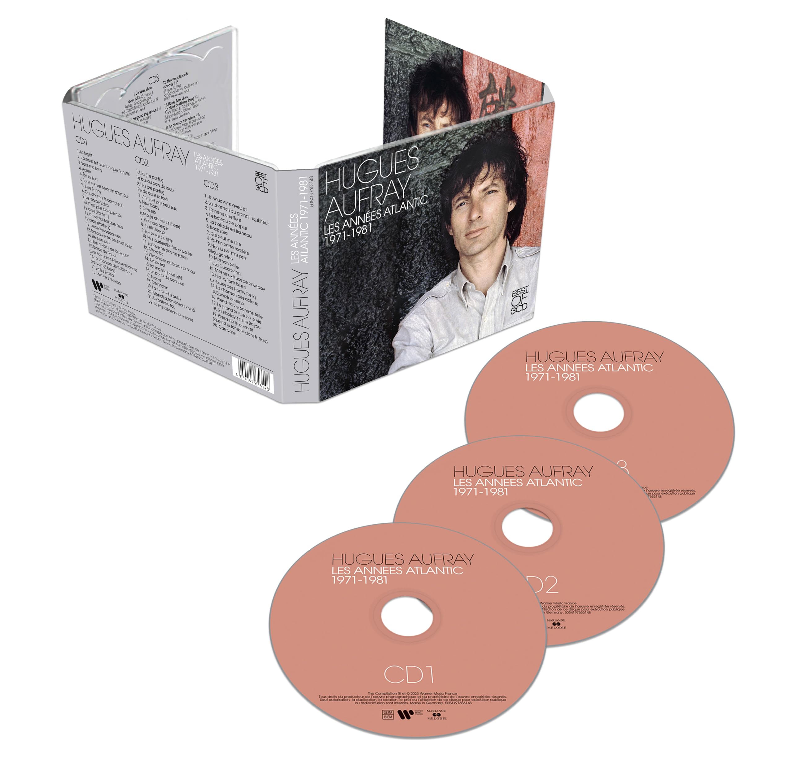 Best of 3cd les Années Atlantic 1971-1981