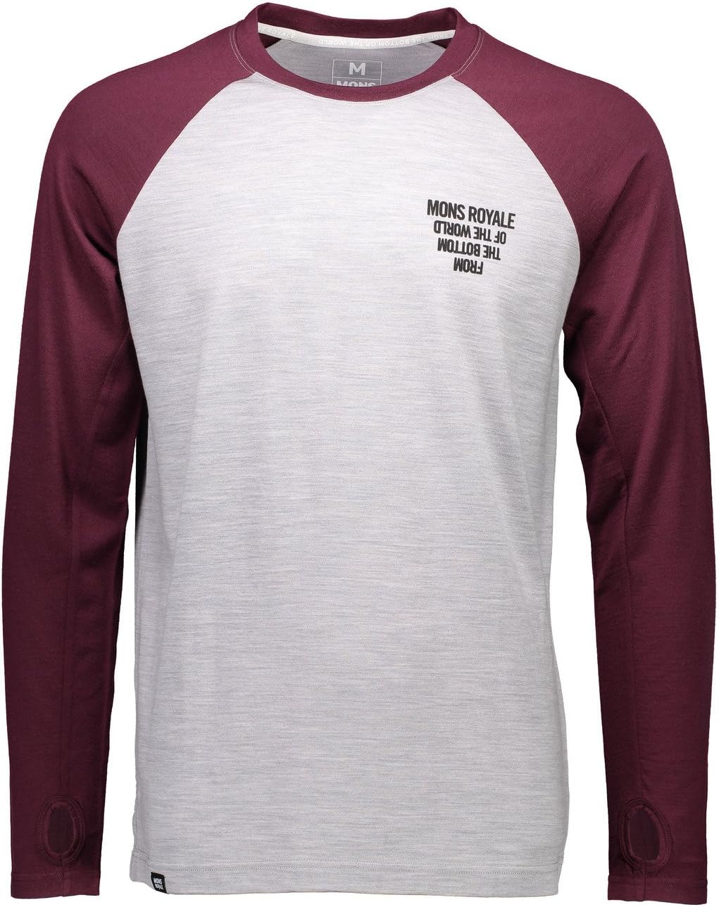 Mons Royale Men's Coreshot Raglan Ls Ftbotw Base Layer