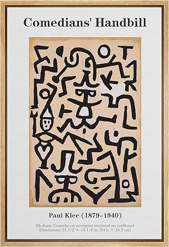 Miniatura 79 de IDEA4WALL - Lienzo enmarcado con impresión de arte abstracto listo para colgar en la pared de la sala y habitación Bs06-2103-famoso-m15