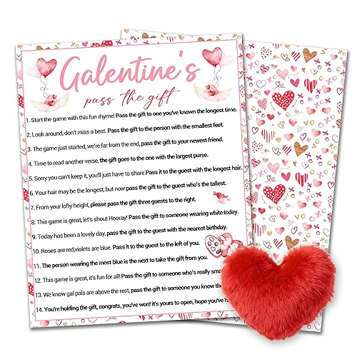 Pass The Gift - 8'' x 10'' Happy Galentine's Day