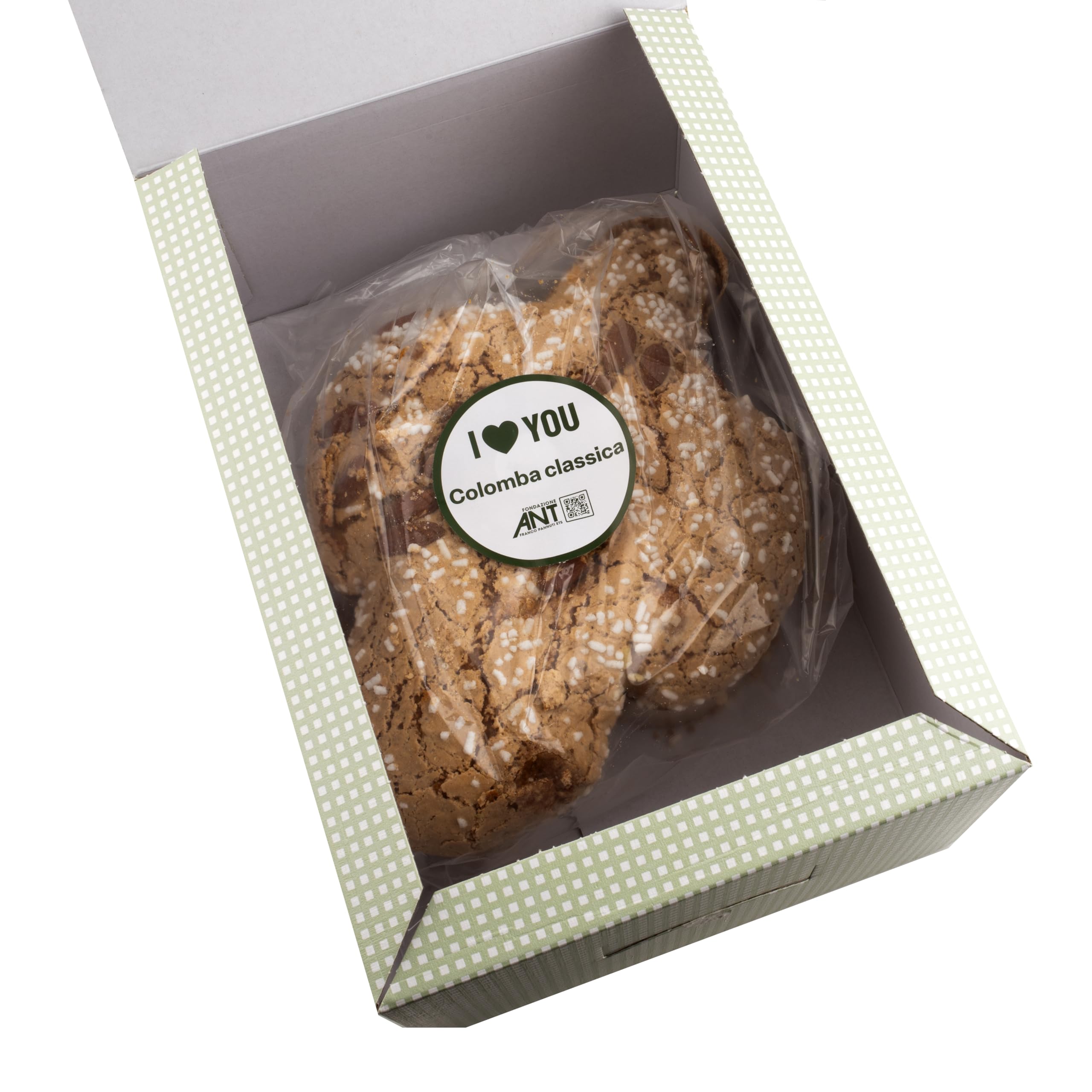 Fondazione ANT Italia Onlus - Gran Colomba Pasquale Classica - Dolce Artigianale Solidale - 750 gr