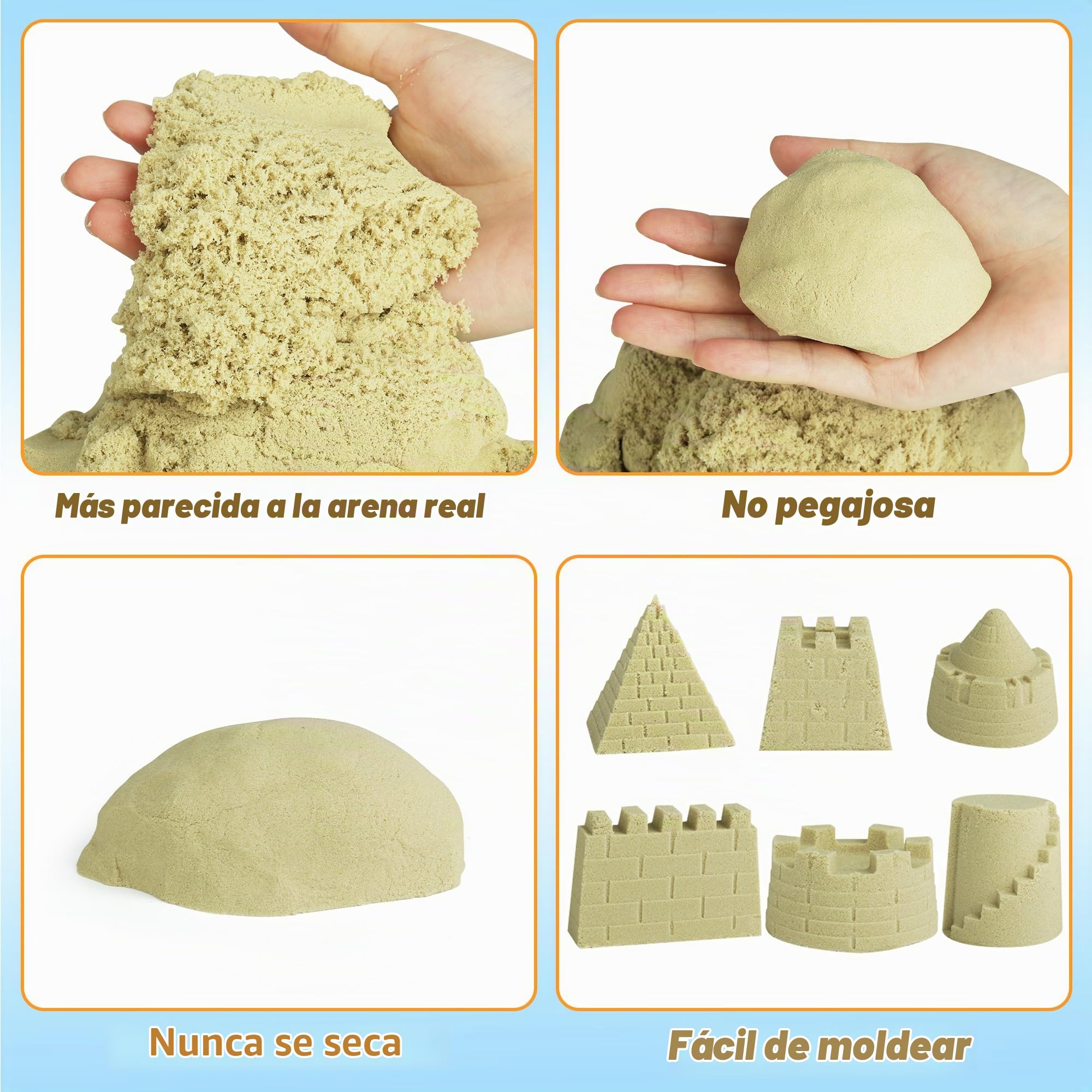 Kit Arena Mágica Construcción 37 Piezas, Camiones Y Caja Plegable 3-8 Años