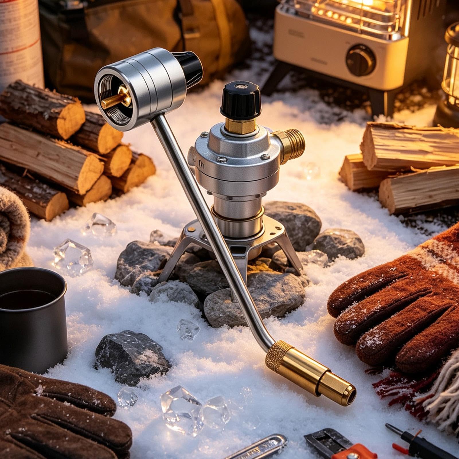 Camping Propane adapter do zaworu butli gazowej