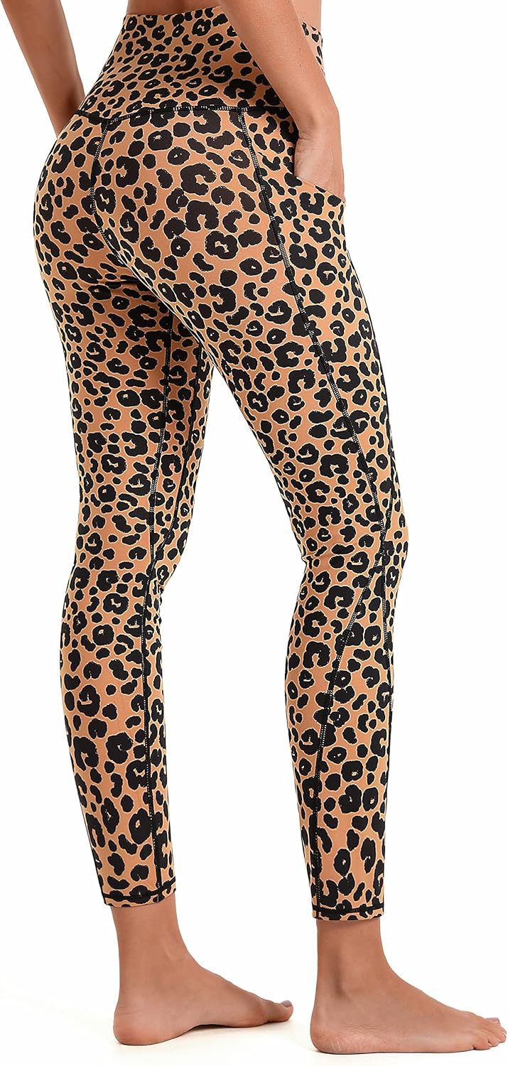 Sunzel 7/8 High Waisted Workout Leggings with Pockets for