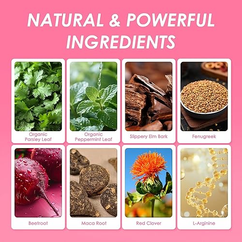 Miniatura 5 de Gomitas de feromonas para mujer, mejora tu carisma, equilibrio hormonal natural y apoyo al olor corporal con maca, alholva, remolacha, perejil y