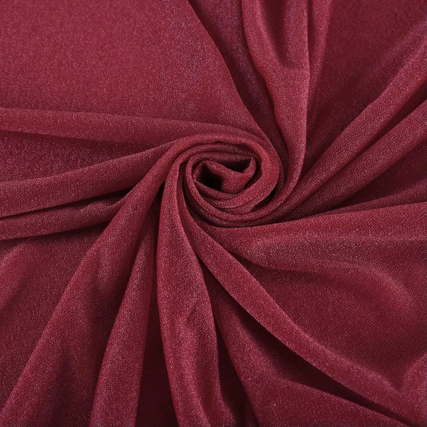 Hochzeitsbogen-Drapierung, Chiffon-Stoff, Brautbogenvorhänge, 6 / 10 m, Chiffon-Stoff, Vorhänge für Hochzeitsbögen, Zeremonie, Empfang, Dekorationen, durchsichtige Stoffvorhänge für Party,