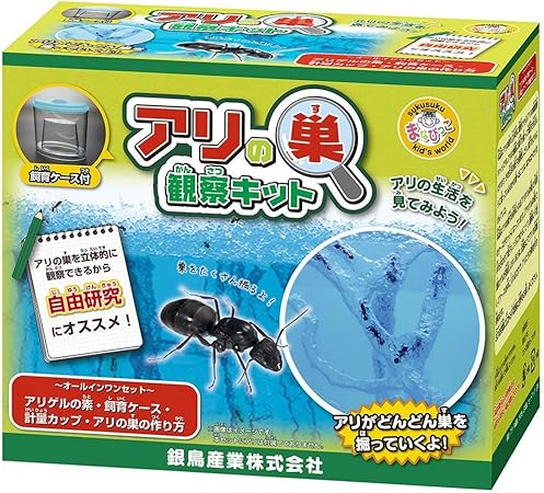 Amazon 銀鳥産業 ギンポー まなびっこ アリ伝説 アリの巣観察キット Ma Akd 生態 採集 おもちゃ Amazon 銀鳥産業 ギンポー まなびっこ アリ伝説 アリの巣観察キット Ma Akd 生態 採集 おもちゃ