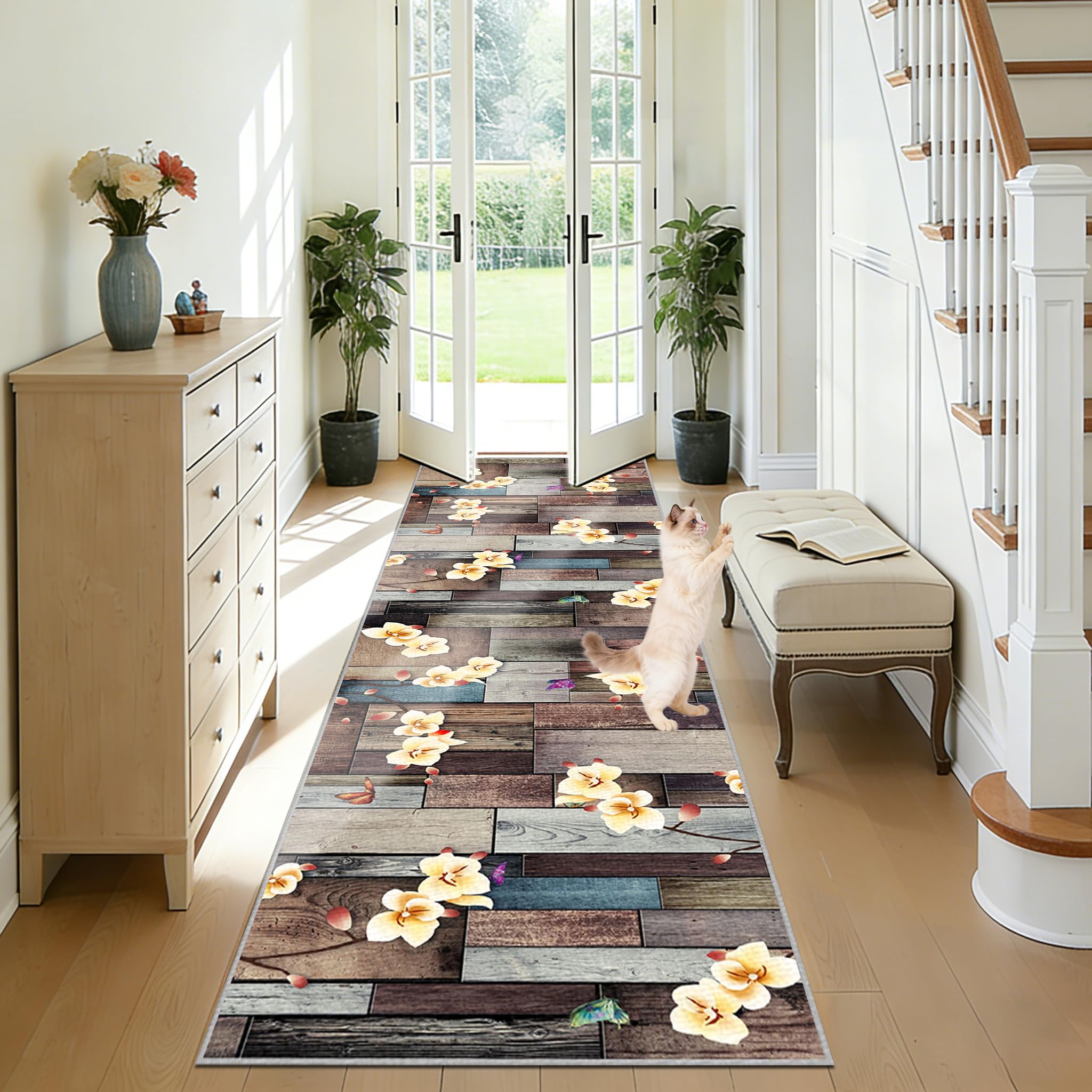 Tapis de cuisine devant evier antidérapant pour sublimer votre entrée