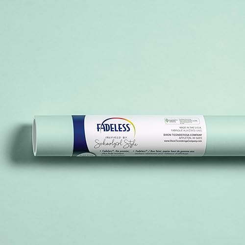 Miniatura 7 de Fadeless Schoolgirl Style - Papel para tablón de anuncios, estilo retro, 48 pulgadas x 12 pies, 1 rollo