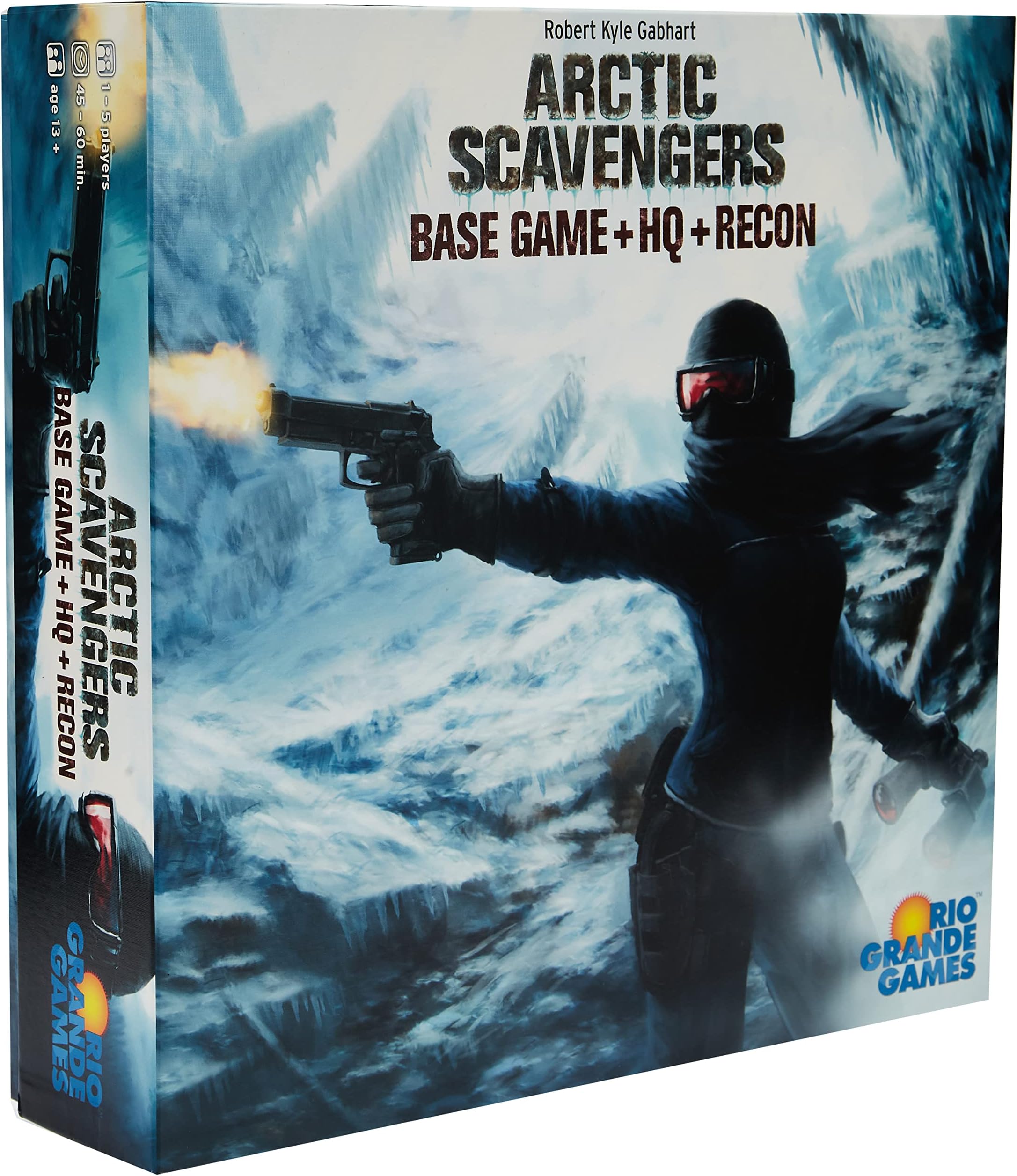 RIO515 Arctic Scavengers Board Game Base Game + HQ + Recon Expansions