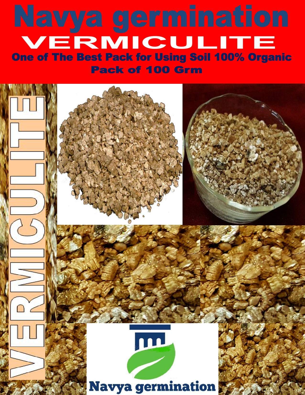 Vermiculite for Home Plants and Gardening Soil 100grm One of The Best Pack for Using Soil 100% Organic.-image-49
