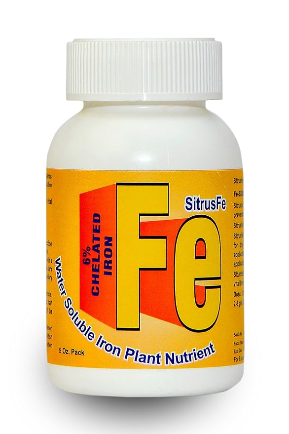 Sitrus Iron Nutrient Fertilizer For Home Garden Plants (150 Ml)