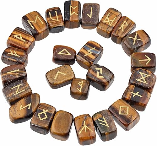 Miniatura 9 de rockcloud Juego de piedras de runa de obsidiana negra grabadas con letras grabadas para cristales de Wicca, curación de chakras, reiki