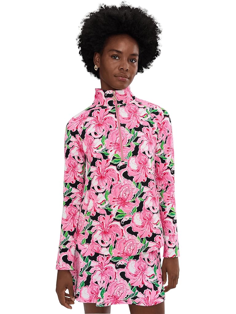 Black Lilly Pulitzer UPF 50+ Skipper Popover