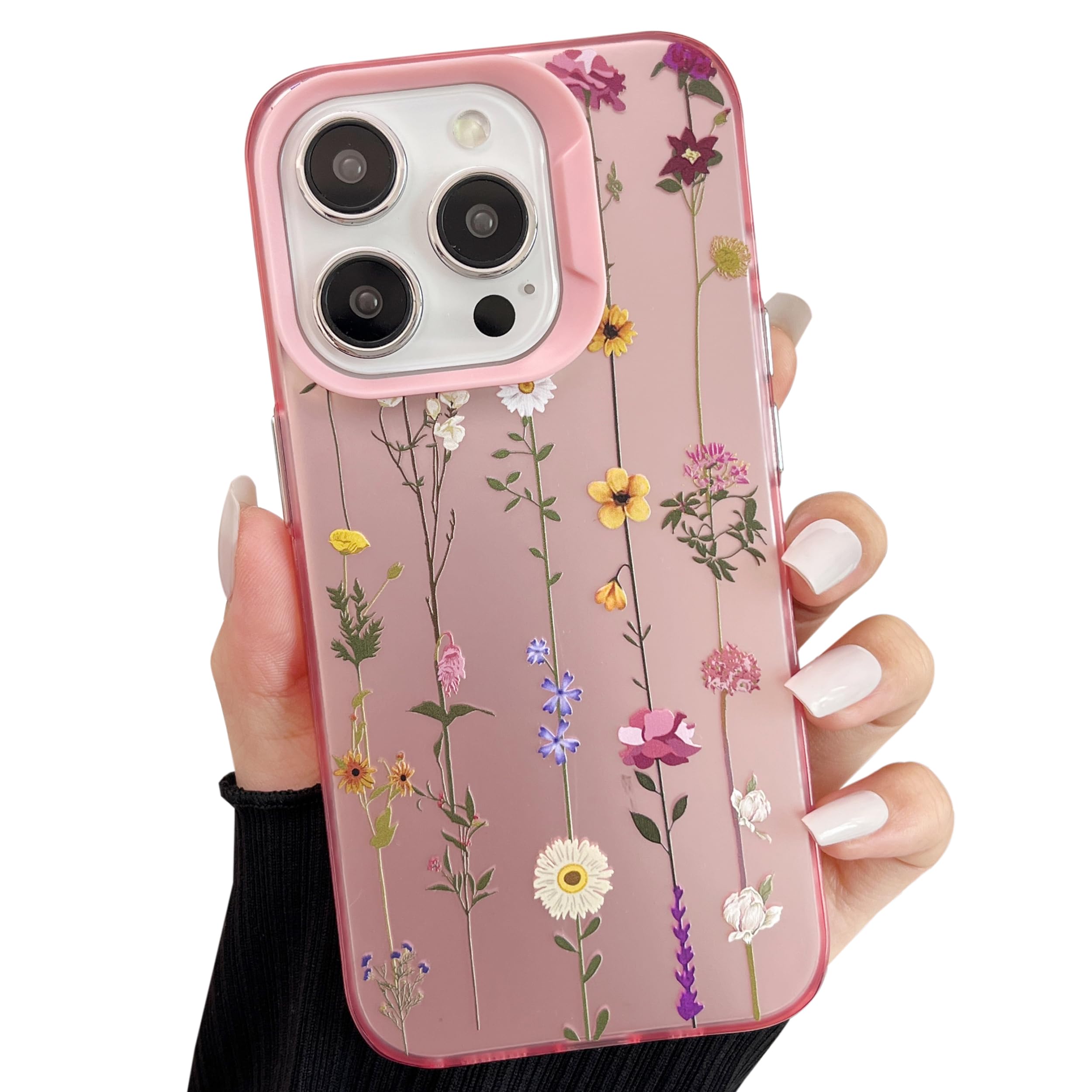 ZTOFERA Rosa Hülle für iPhone 15 Pro Max (6.7