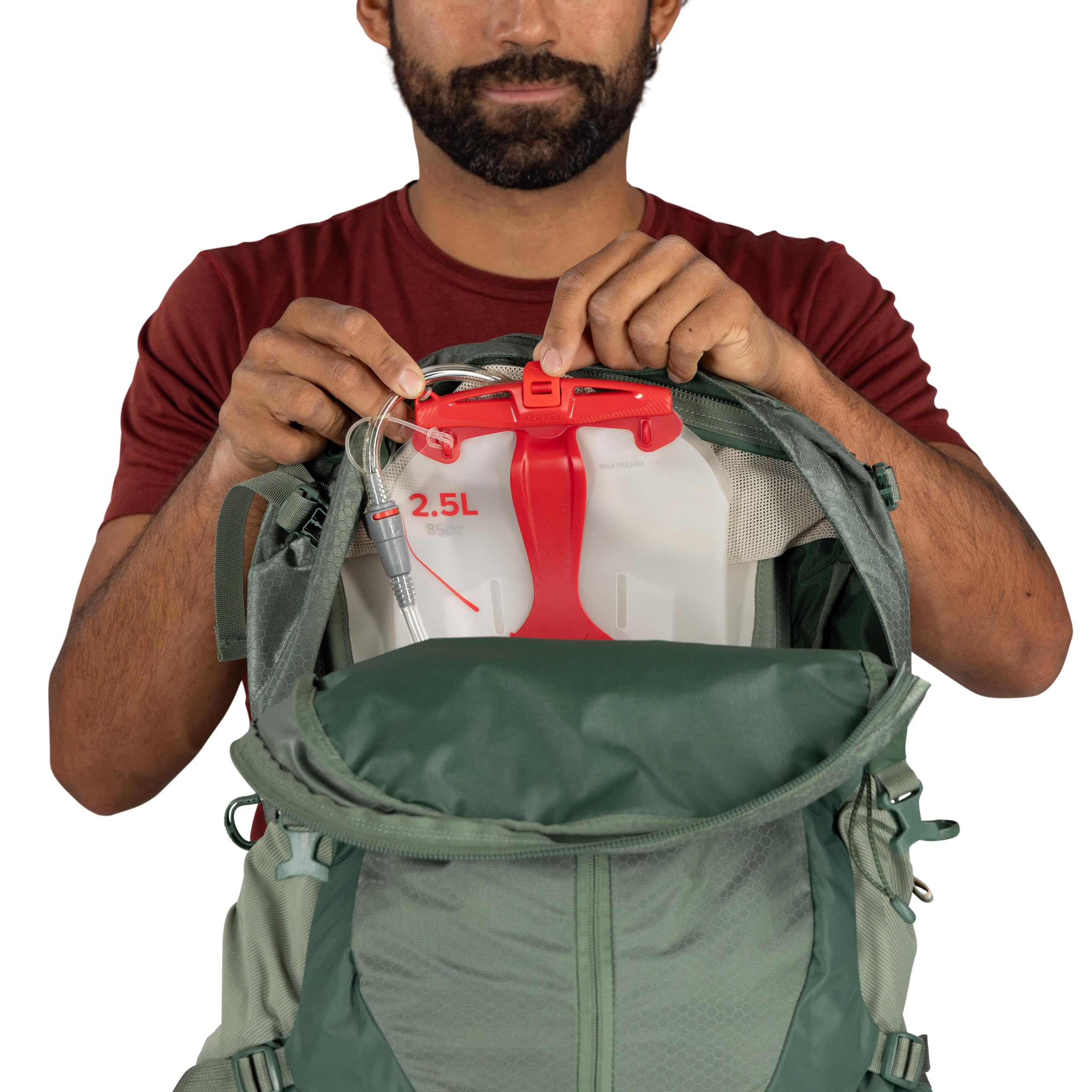 Osprey Stratos 24 Nirvana Blue, Azul Nirvana, 34 litros